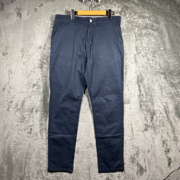 Pull & Bear Pants Mens Medium EU 40 Gorpcore Blue Streetwear Utility Comfort - Picture 1 of 3
